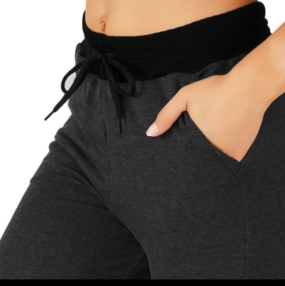 Jogger Sweatpants with Pockets - Picture 2 of 4